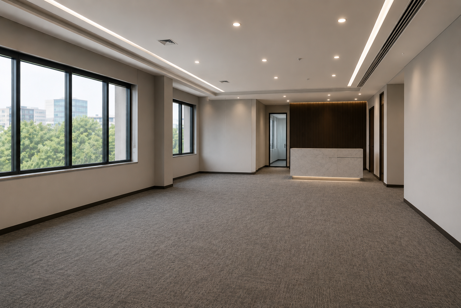 Executive Workspace Transformation Before